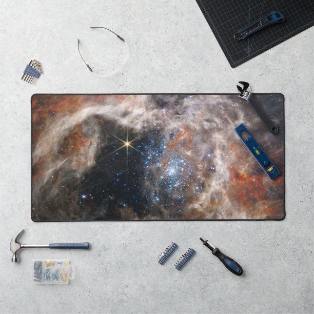 Tarantula Nebula Bild von JWST Schreibtischunterlage (Arbeitsplatz)