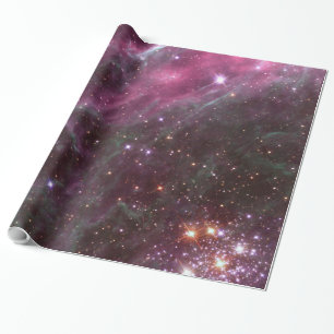 Tarantula Nebula in Pflaume NASA Geschenkpapier