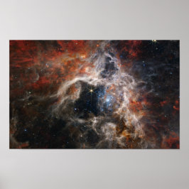 Tarantula Nebula Raumbild Poster