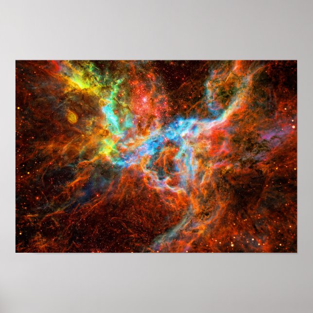 Tarantula Nebula - Raumbild Poster (Vorne)