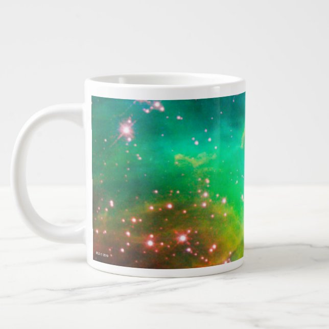Tarantula Nebula Star Cluster Galaxy Image Jumbo-Tasse (Links)
