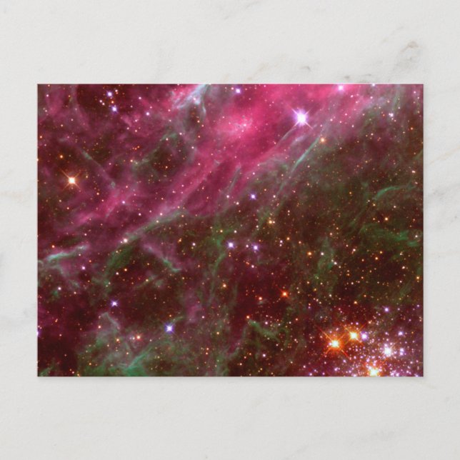 Tarantula neula (Hubble-Teleskop) Postkarte (Vorderseite)