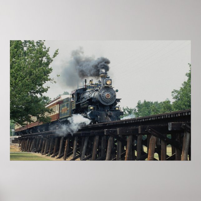 Tarantula Railroad, Fort Worth, Texas, USA Poster (Vorne)