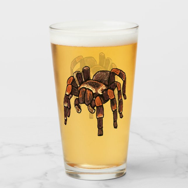 Tarantula Spider Glas (Vorne (Gefüllt))