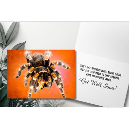 Tarantula Spider wird gut Karte