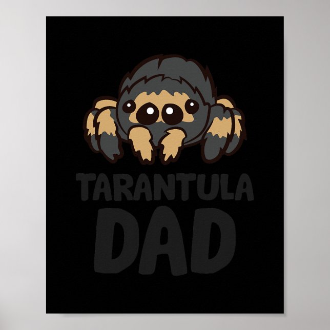 Tarantula Vater Red Knee Tarantula Spider Poster (Vorne)