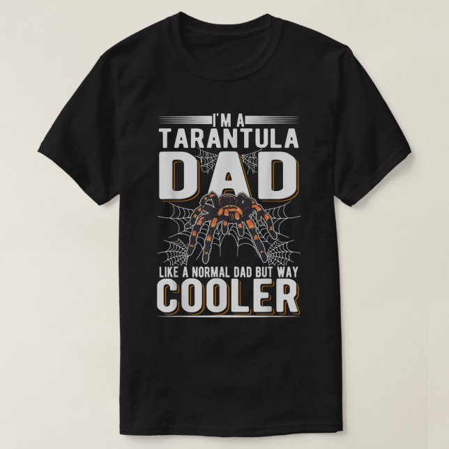 Tarantula Vater Spider Tarantula  T-Shirt (Design vorne)