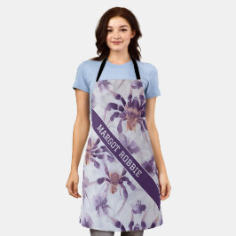 Tarantula Wasserfarbiges Personalisiertes Muster Schürze