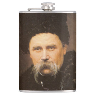 Taras Shevchenko Flasche Flachmann