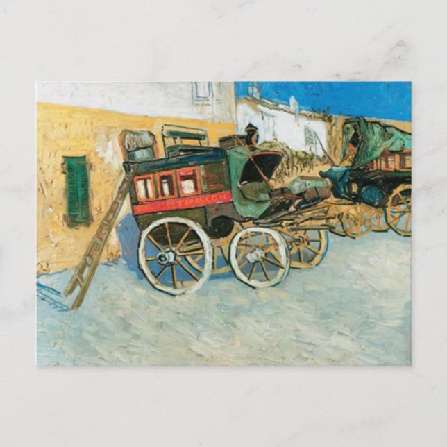 Tarascon Dilgence von Vincent van Gogh Postkarte (Vorderseite)