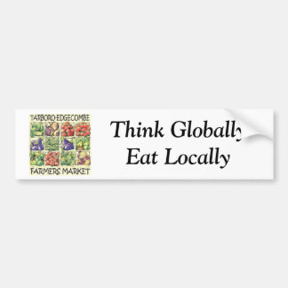 Tarboro-Edgecombe Bauers-Markt-Autoaufkleber Autoaufkleber