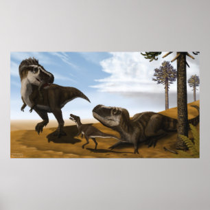 Tarbosaurus Poster