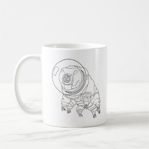 Tardigrade-Astronauten-Tasse Kaffeetasse
