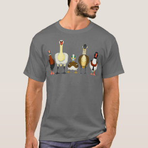 Tardigrade Designs Ducks T-Shirt