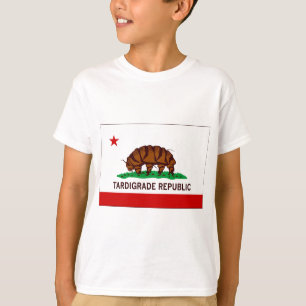 Tardigrade Republik-Flagge T-Shirt