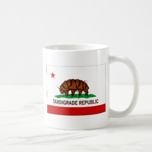 Tardigrade Republik-Flagge Tasse