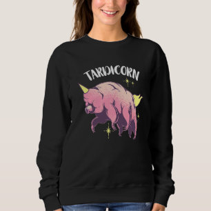 Tardigrade Tardicorn Water Bear Microbiology Scin Sweatshirt