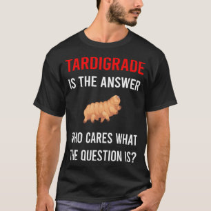Tardigrade Wasserbär Wasserbär Moos Ferkel T-Shirt