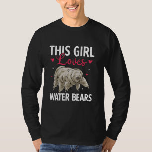 Tardigrade Water Bear Biologe Microbiology Tardi T-Shirt