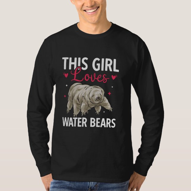 Tardigrade Water Bear Biologe Microbiology Tardi T-Shirt (Vorderseite)