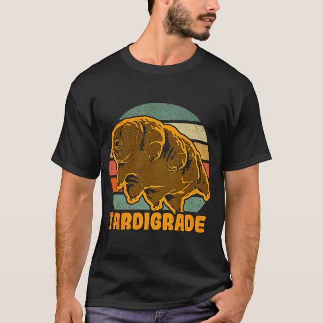 Tardigrade Water Bear Moss Piglet Micro Animal 4 T-Shirt (Vorderseite)