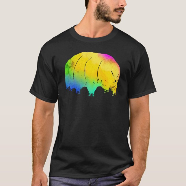 Tardigrade Water Bear Moss Piglet Micro Animal Col T-Shirt (Vorderseite)