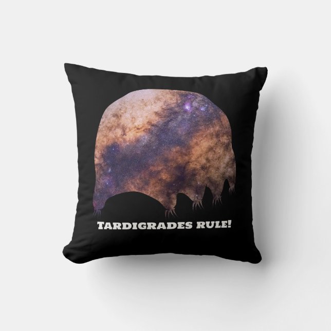 Tardigrades Rule Kissen (Vorderseite)