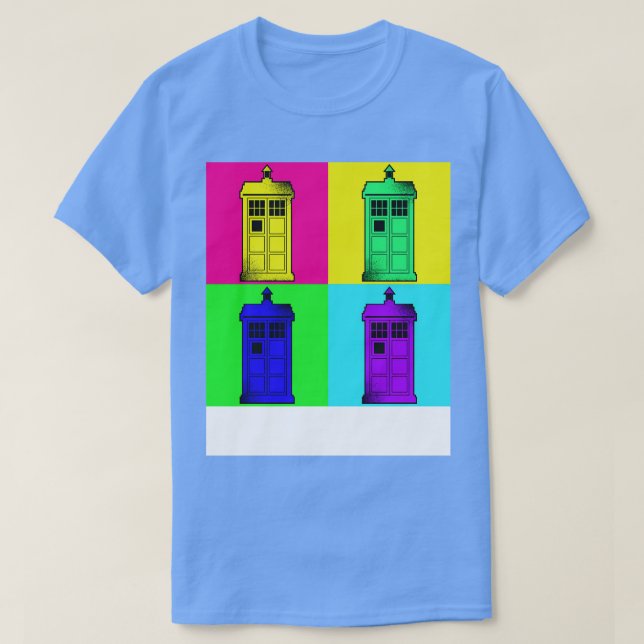 Tardis Art T-Shirt (Design vorne)