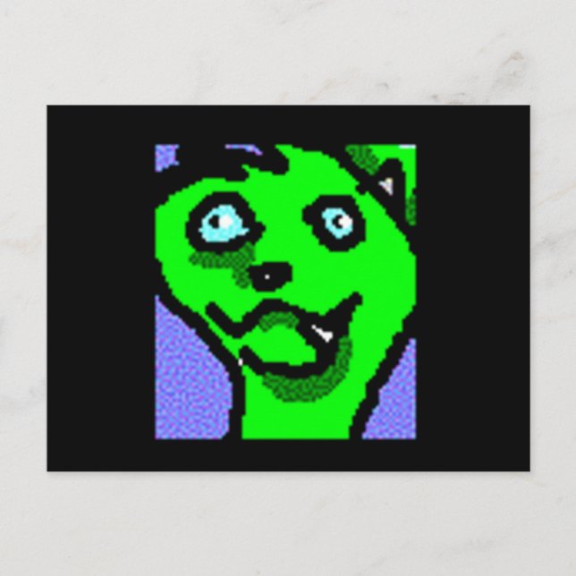 TARDO CAT POSTCARD POSTKARTE (Vorderseite)