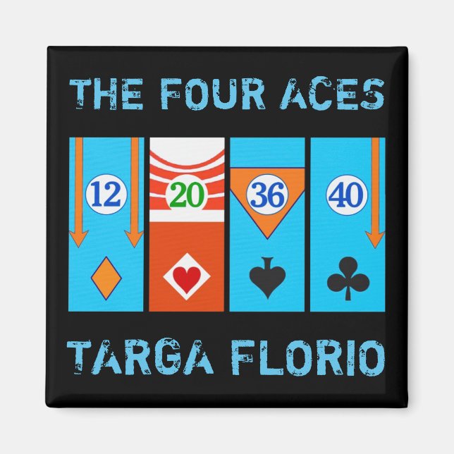 TARGA FLORIO RACE MAGNET (Vorne)