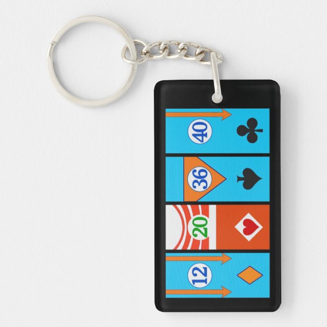 TARGA FLORIO RACE SCHLÜSSELANHÄNGER (Vorderseite)