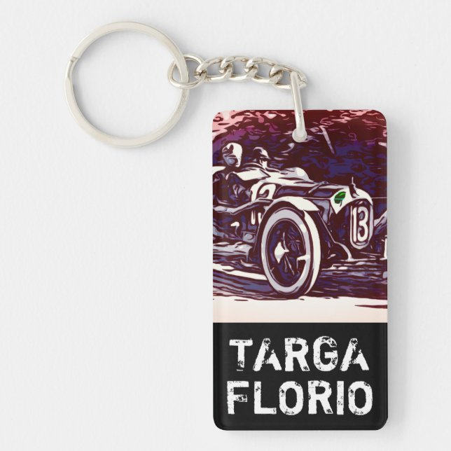 TARGA FLORIO RACE SCHLÜSSELANHÄNGER (Vorderseite)