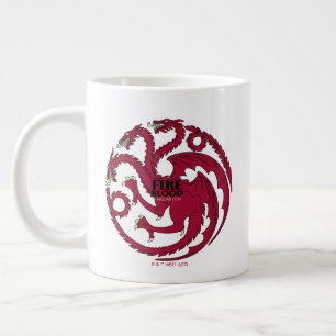 Targaryen Sigil - Feuer und Blut Jumbo-Tasse