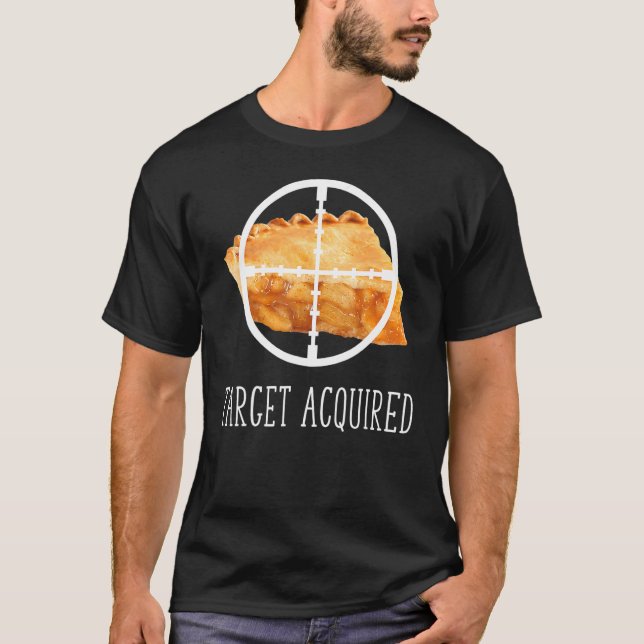 Target erworbener Apple Pie Funny Erntedank T-Shirt (Vorderseite)