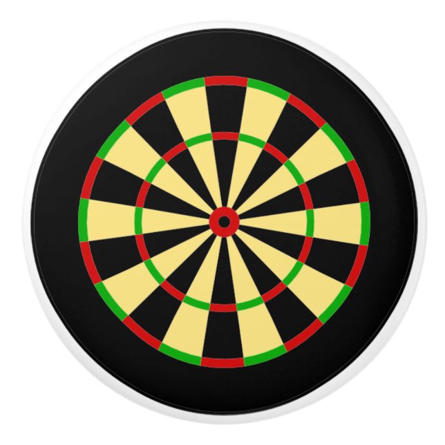 Target Practice Board Keramikknauf (Vorderseite)