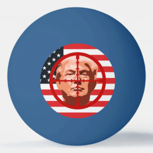 Target Trump Impeachment Party Tischtennisball