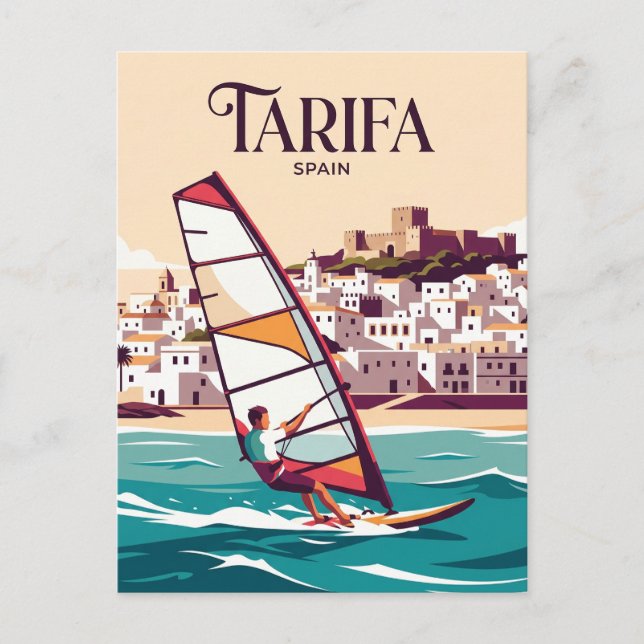 Tarifa Spanien Postkarte (Vorderseite)