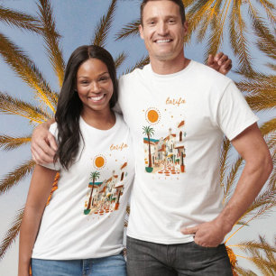 Tarifa Spanien Urlaub mittelmeer Stadt T-Shirt