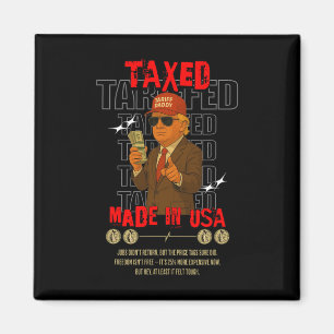 Tariff Daddy Lustiges Trump Design – Politisches M Magnet