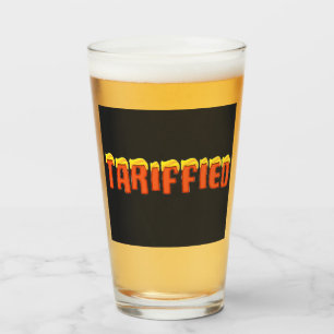Tariffiert - lustiger Donald Trump-Zoll Glas