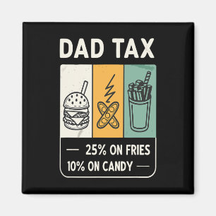 Tariffreiheit Tariff Daddy Trump Funny Father's Magnet