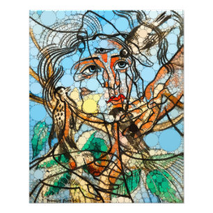 Tarin, Unendlichkeit Punkte nach Francis Picabia Fotodruck