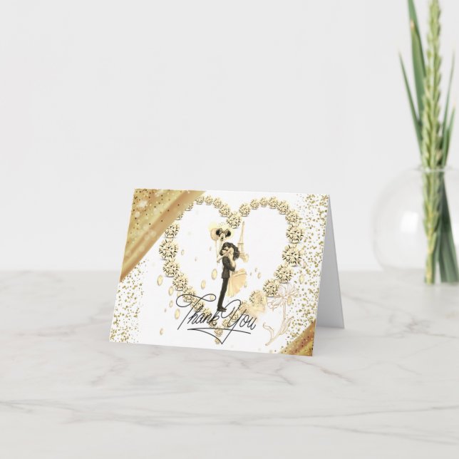 Tarjeta con agradecimiento con corazón dankeskarte (Vorderseite)