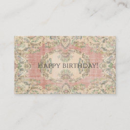 Tarjeta de cumpleaños visitenkarte