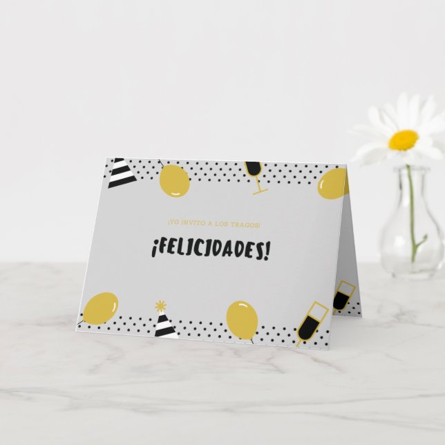 Tarjeta de felicitación plegada karte (Kleine Pflanze)