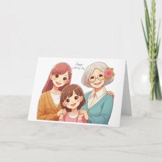 Tarjeta de felicitación plegada karte