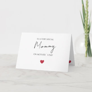 Tarjeta de felicitación plegada muther day karte