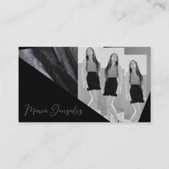 tarjeta de visita elegante  visitenkarte (Vorderseite)