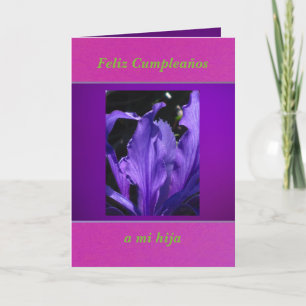 Tarjeta - Feliz Cumpleaños a mi hija Karte