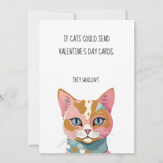 Tarjeta Gatos Arte Retro Pastel San Valentin Feiertagskarte